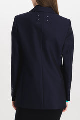 Icons v-neck wool blazer