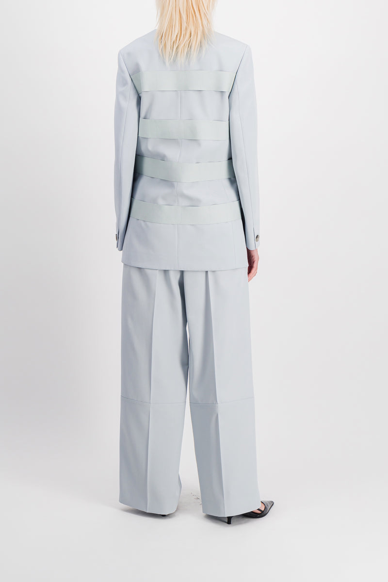 Nina Ricci - Grey wide leg wool pants