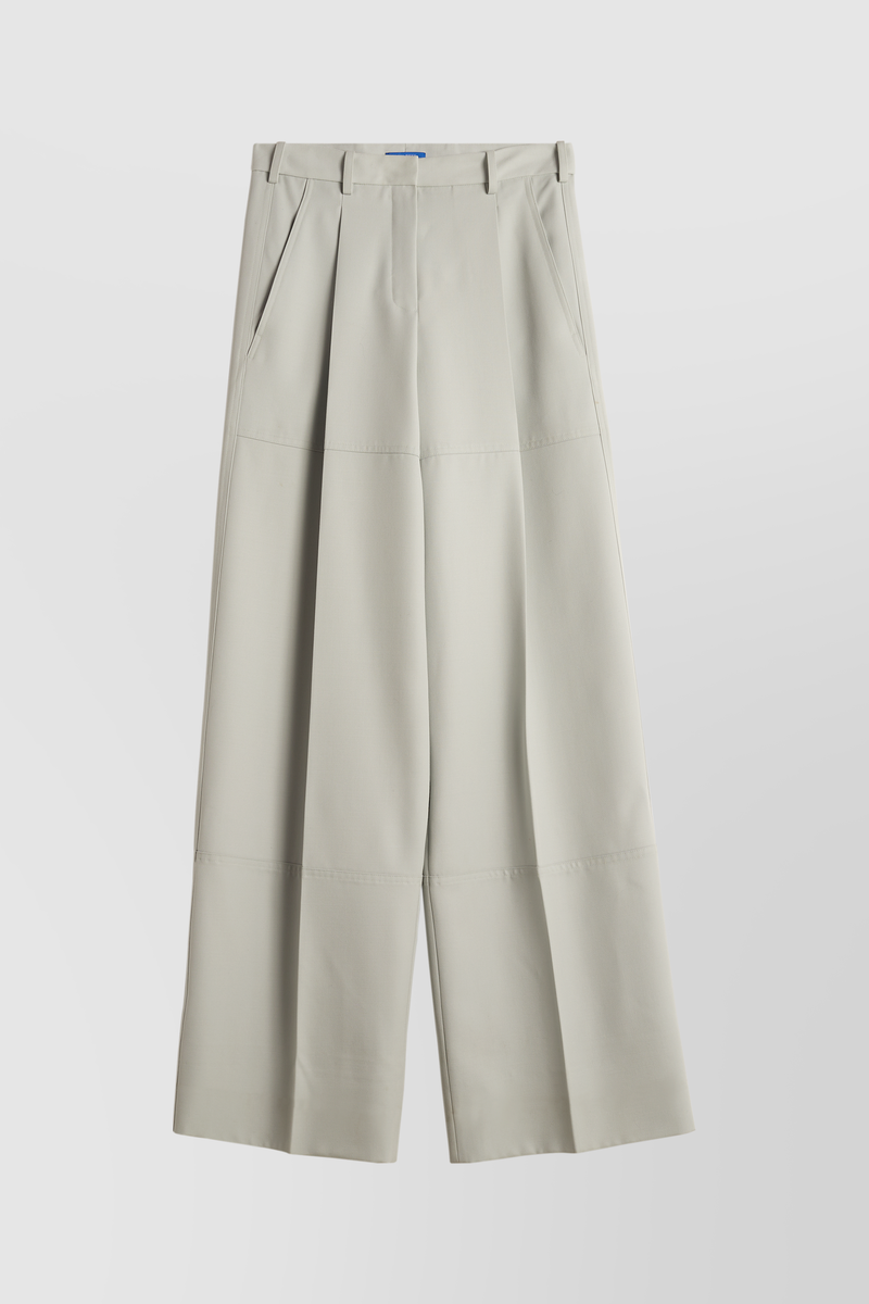 Nina Ricci - Grey wide leg wool pants