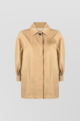 Loose wool jacket