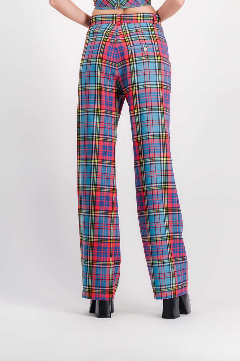 Vivienne Westwood - Straight leg tartan pants