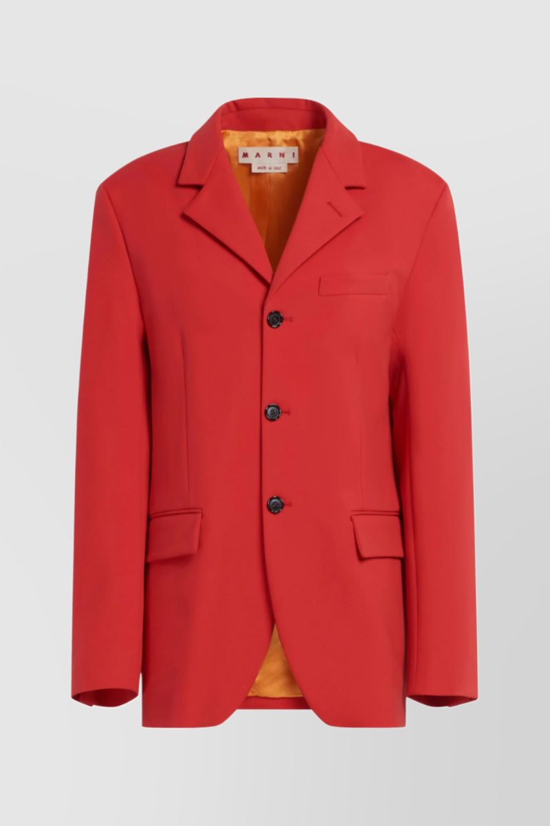 Marni - Single breasted 3-buttoned blazer