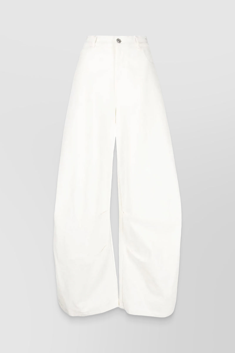 Marni - Flared wide leg 5 pockets pants