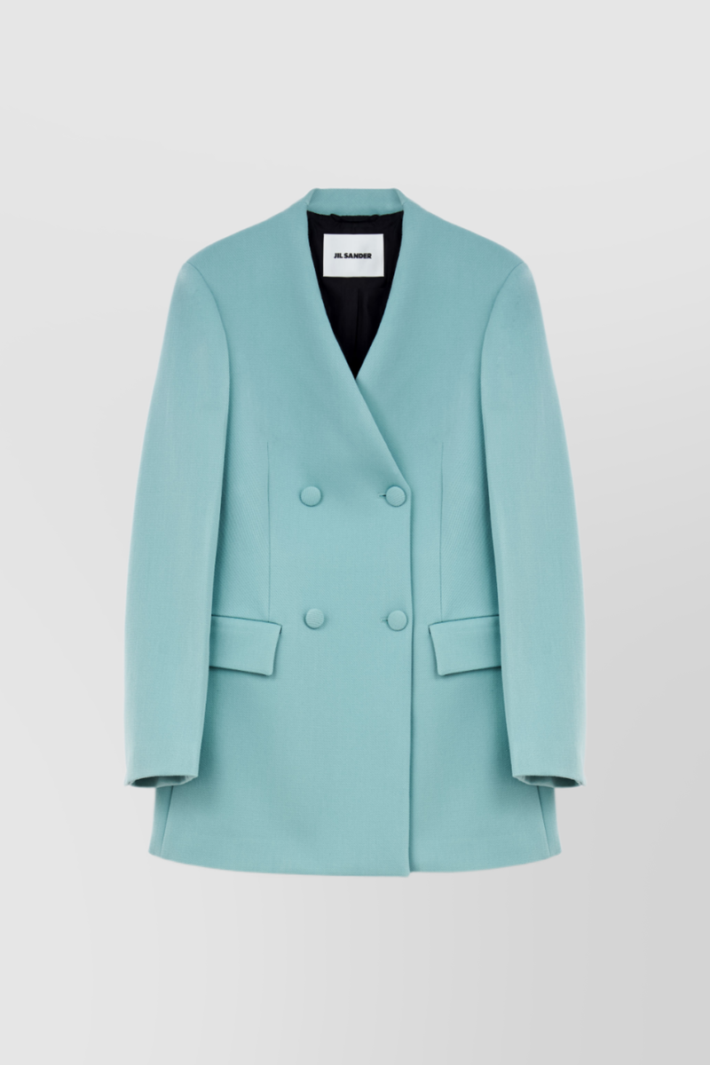 Jil Sander - Straight double buttoned tailoring blazer
