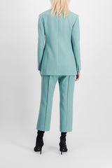 Straight double buttoned tailoring blazer