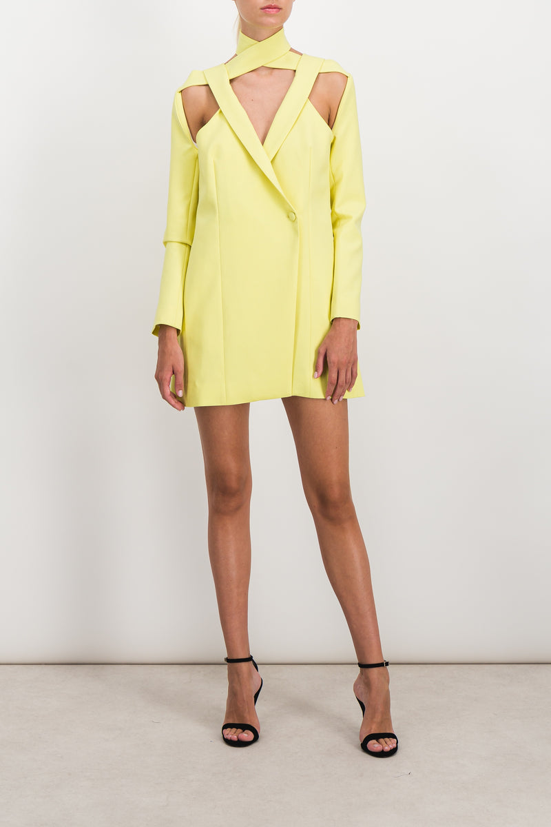 Coperni - Cut-out tailored mini dress